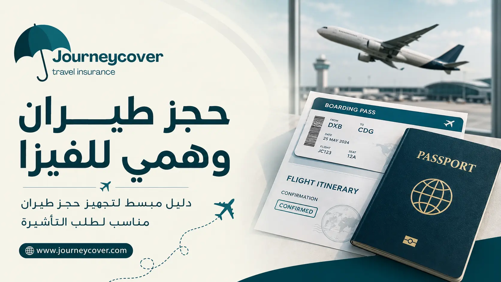 حجز طيران وهمي للفيزا